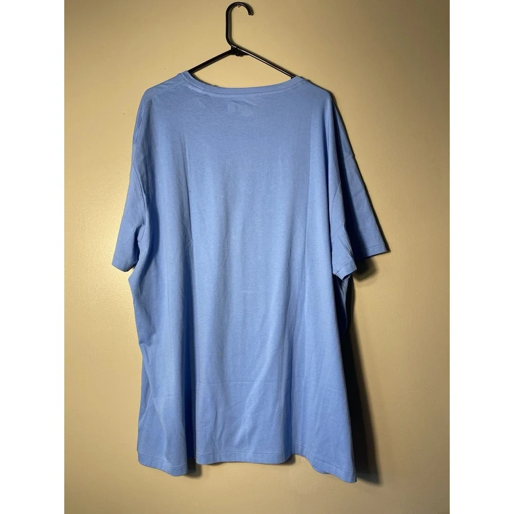 Ralph Lauren Polo Men's Classic Fit Blue Cotton T-shirt Pony In Center 2XL NWT